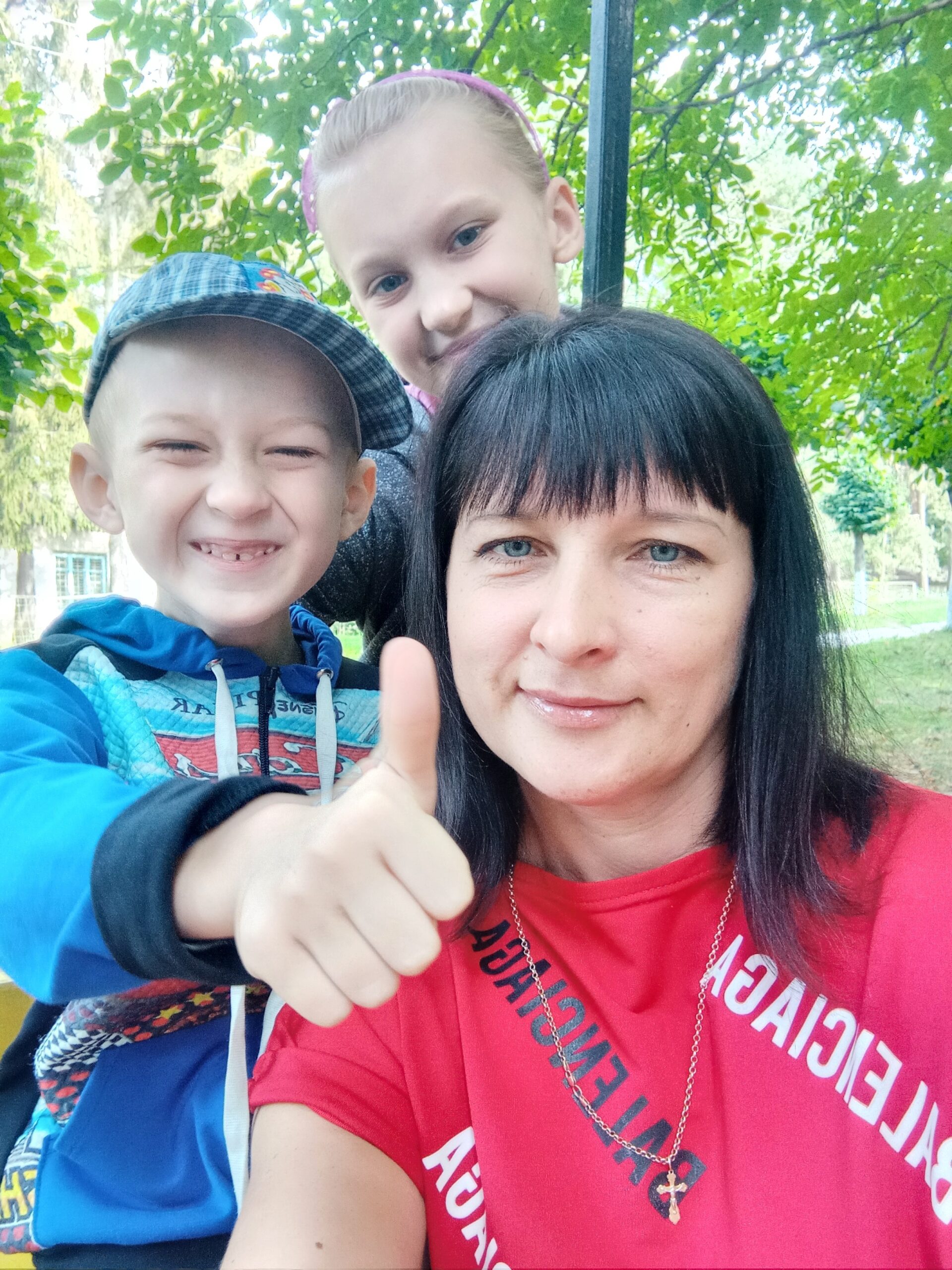 Oksana Khrypunova from Luhansk